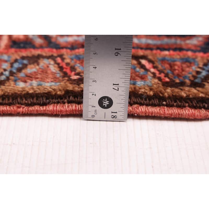 ECARPETGALLERY Hand-knotted Sarabi Red Wool Rug - 5'0 x 6'6