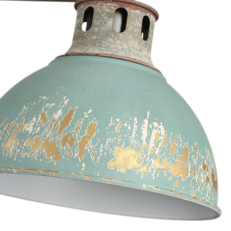 Golden Lighting 0865-BA4 TEAL Kinsley 4 Light 8" Wide Vanity Light