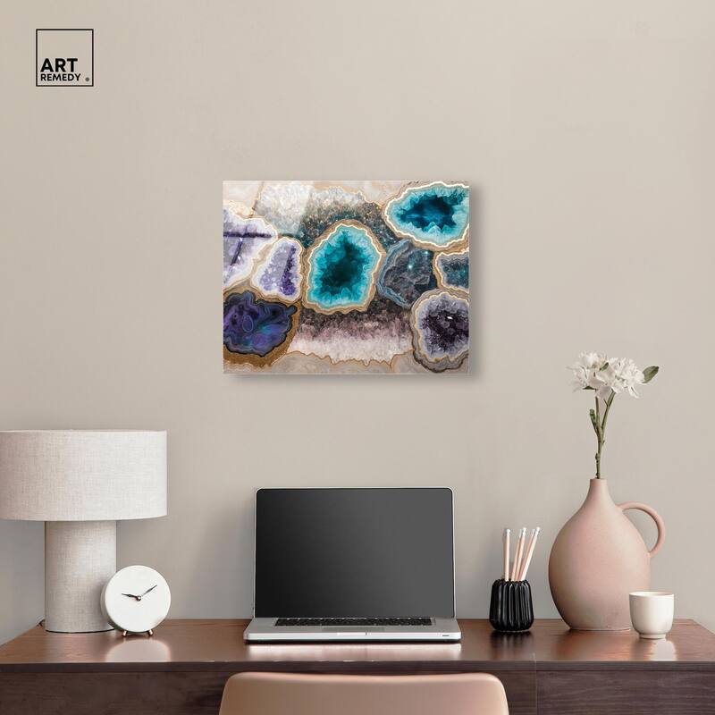 Mineral Multiverse Acrylic by Art Remedy, Ready to Hang