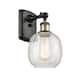 Option Black Antique Brass / Clear Crackle