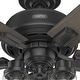 preview thumbnail 6 of 18, Hunter 52" Hartland Ceiling Fan with 3-Light LED Light and Pull Chains - Farmhouse, Transitional