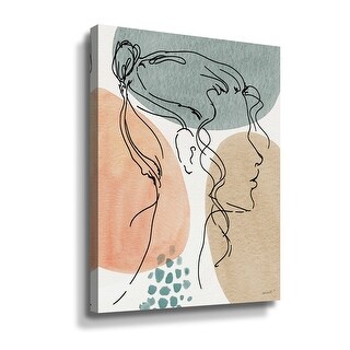 Soft Figures VI Gallery Wrapped Canvas - Bed Bath & Beyond - 33267398