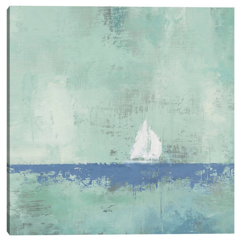 Sailboat Dream Square by James Wiens Canvas Art Print