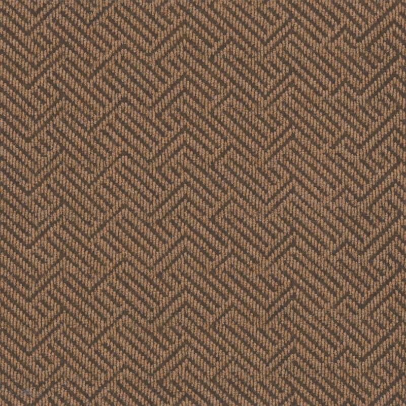 Shaw Philadelphia Commercial Tread on Me 24" x 24" Glue Down Carpet - Mesa Brown