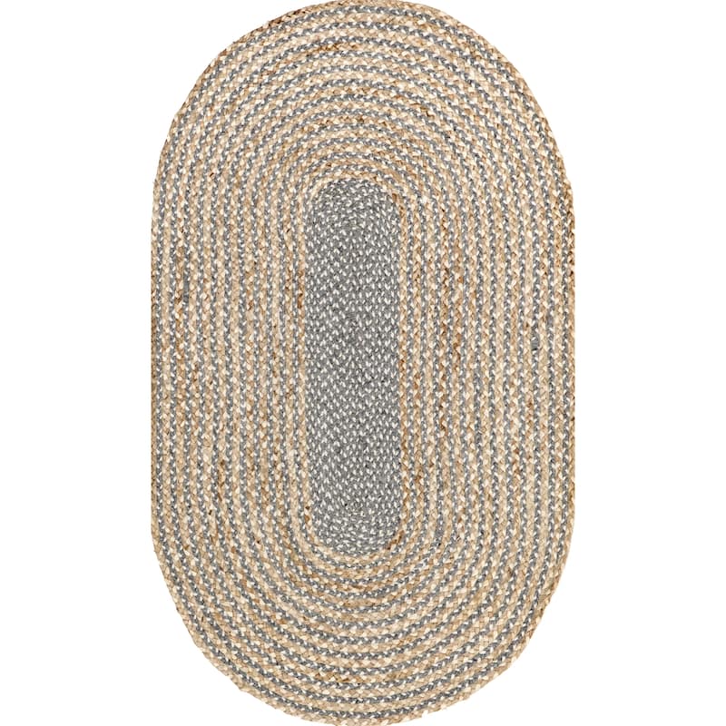 Nuloom Draya Casual Braided Jute Area Rug