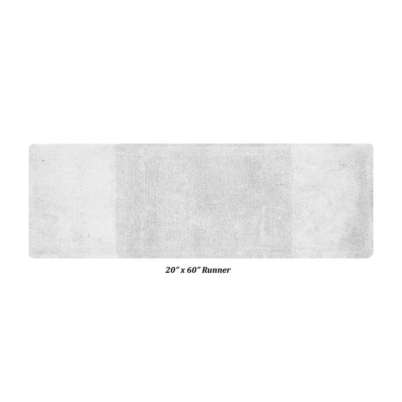 Better Trends Bath Rug 100% Cotton Water Absorbent Tufted Bathroom Rugs for Shower, Sink Mats Machine Wash Granada Collection