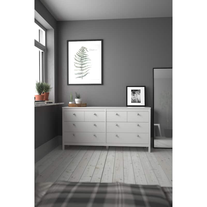 Porch & Den Madrid 8 Drawer Double Dresser