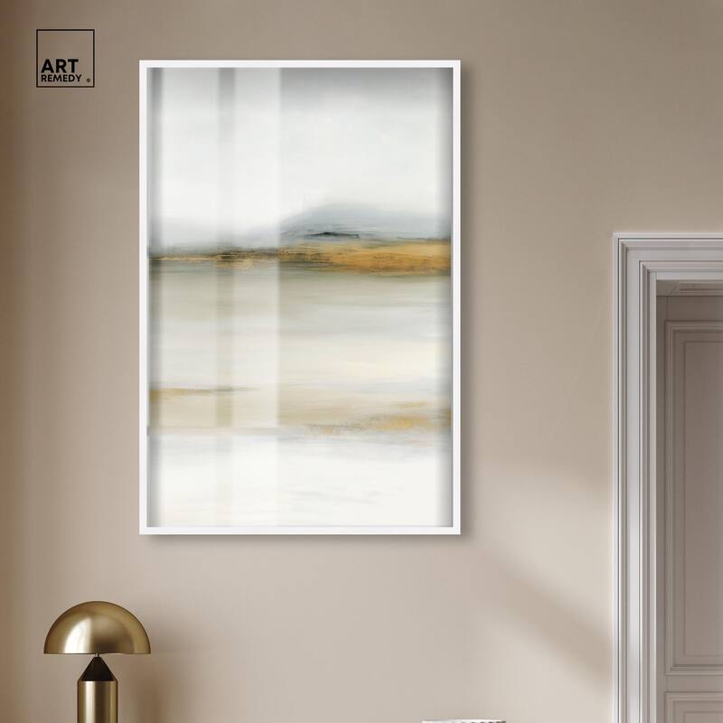 Misty Expanse II Shadowbox by Art Remedy