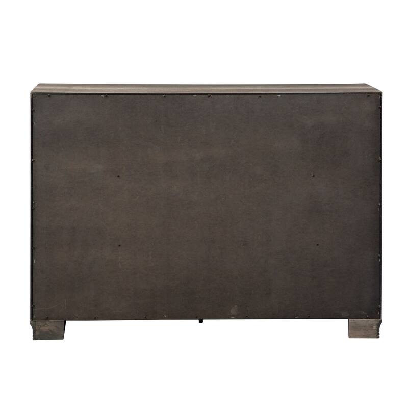 Liberty Furniture Tanners Creek Greystone Server Wine Rack