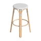 preview thumbnail 39 of 89, Tobias Rattan Round Bar Stool