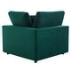preview thumbnail 11 of 74, Commix Down Filled Overstuffed Velvet 5-Piece Sectional Sofa
