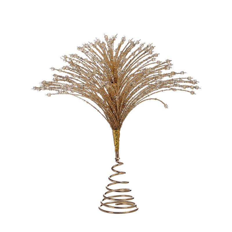 13" Glass Beads Tree Topper
