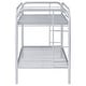 preview thumbnail 55 of 80, Morgan Contemporary Metal Frame Bunk Bed