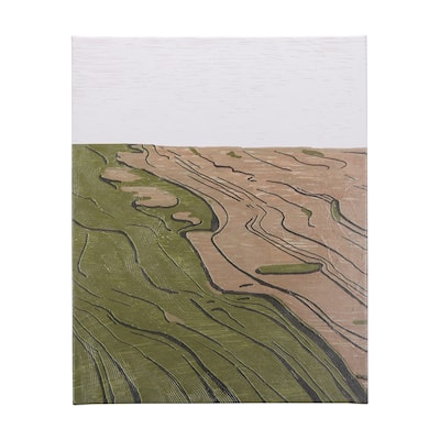 Farmland Spring I (35 x 28) Canvas Art Print