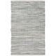 preview thumbnail 108 of 158, SAFAVIEH Handmade Rag Rug Vistiana Flatweave Cotton Rug 4' x 6' - Grey - Rectangle