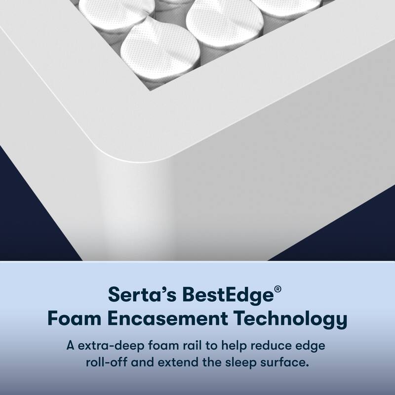 Serta Perfect Sleeper Radiant Rest 14" Hybrid Firm Mattress Set