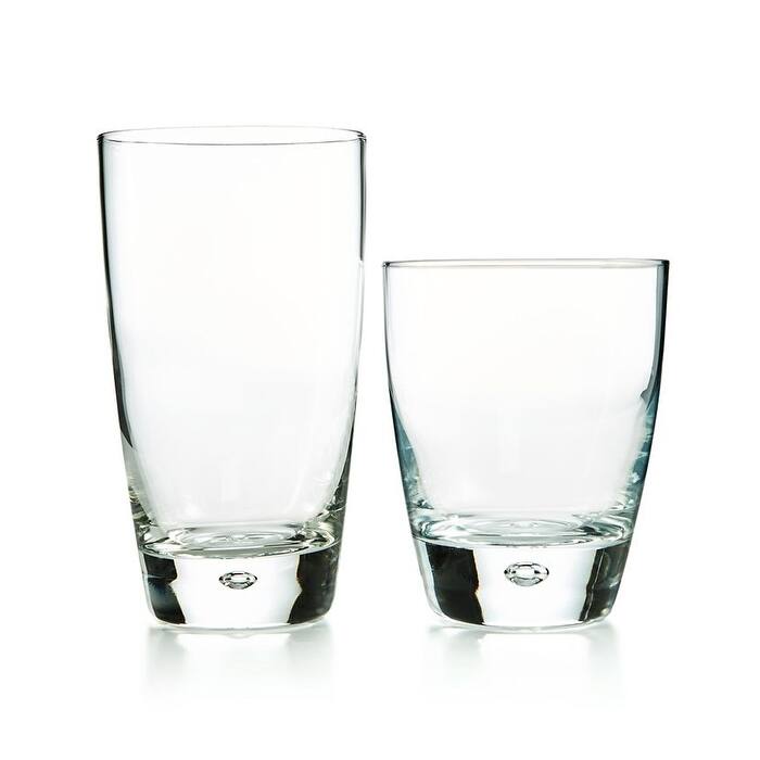 Bormioli Rocco Luna Tumbler Beverage Glasses Set of 12