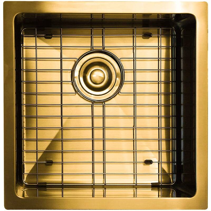 1717 17 Inch Under-mount Stainless Steel Single Bowl Kitchen Sink