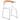 Lyra Modern Dining Chair in Upholstered Faux Leather with Beech Wood Back & Metal Legs by LeisureMod
