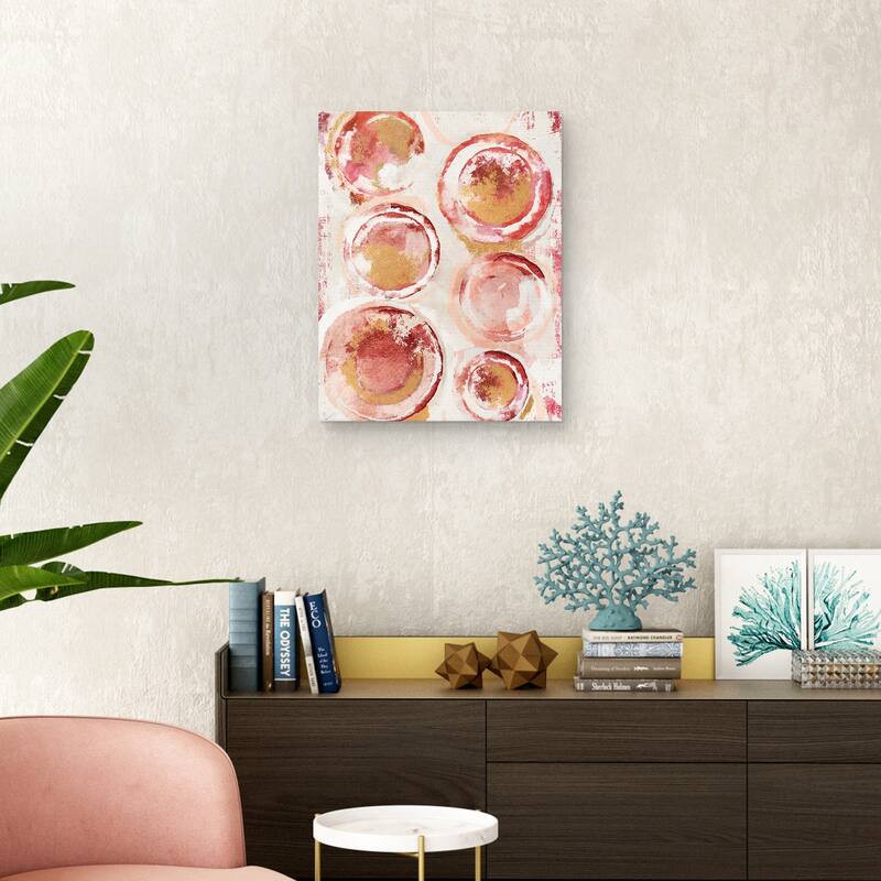 Strawberry Pop by Belle Maison Canvas Art Print