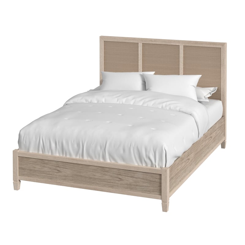 Flagstaff Cane Panel Bed - Queen