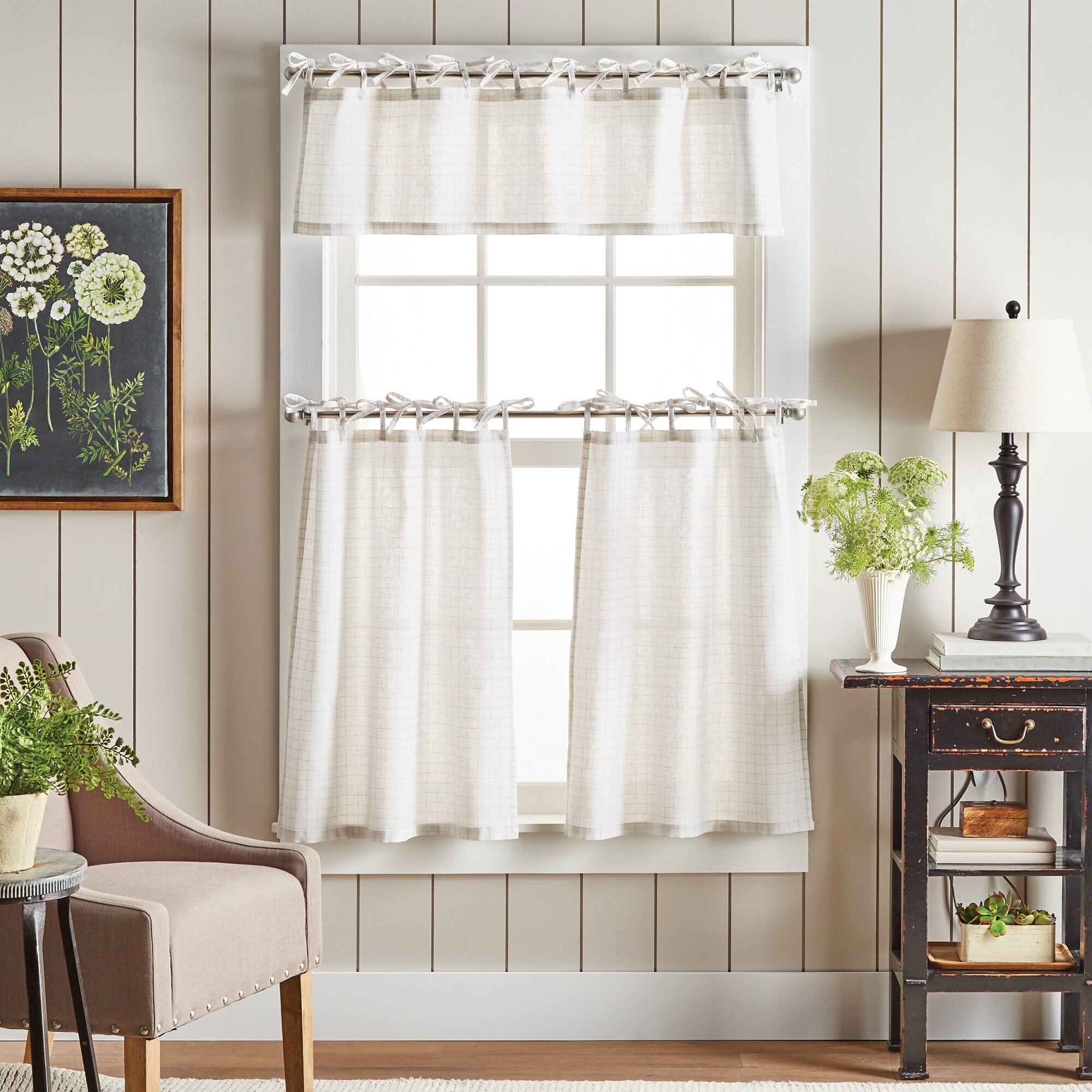 Martha Stewart Curtain Tiers - Bed Bath & Beyond