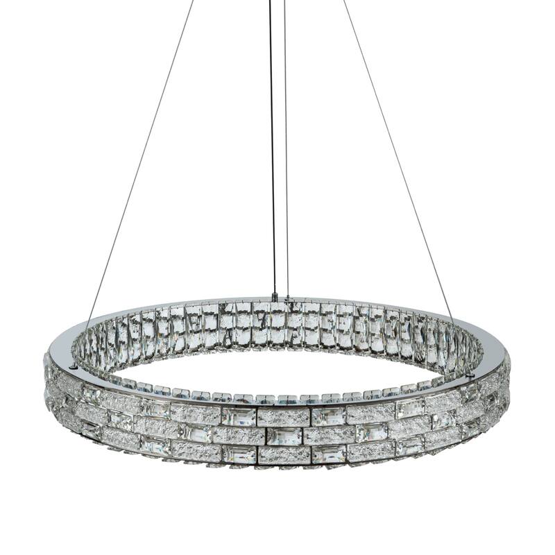 Artcraft Elegance Integrated LED Chandelier - Chrome Finish