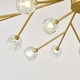 preview thumbnail 19 of 26, Modern Sputnik Chandelier Gold Glam K9 Crystal Chandelier Pendant Light