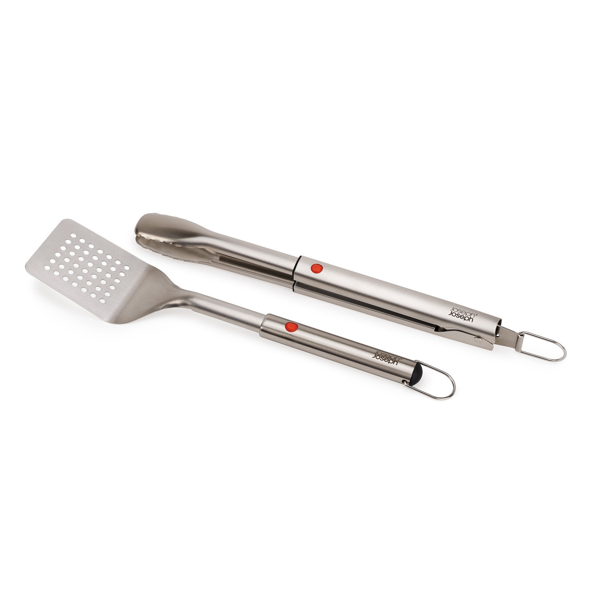 Joseph Joseph GrillOut 2-piece BBQ Turner & Tongs Set
