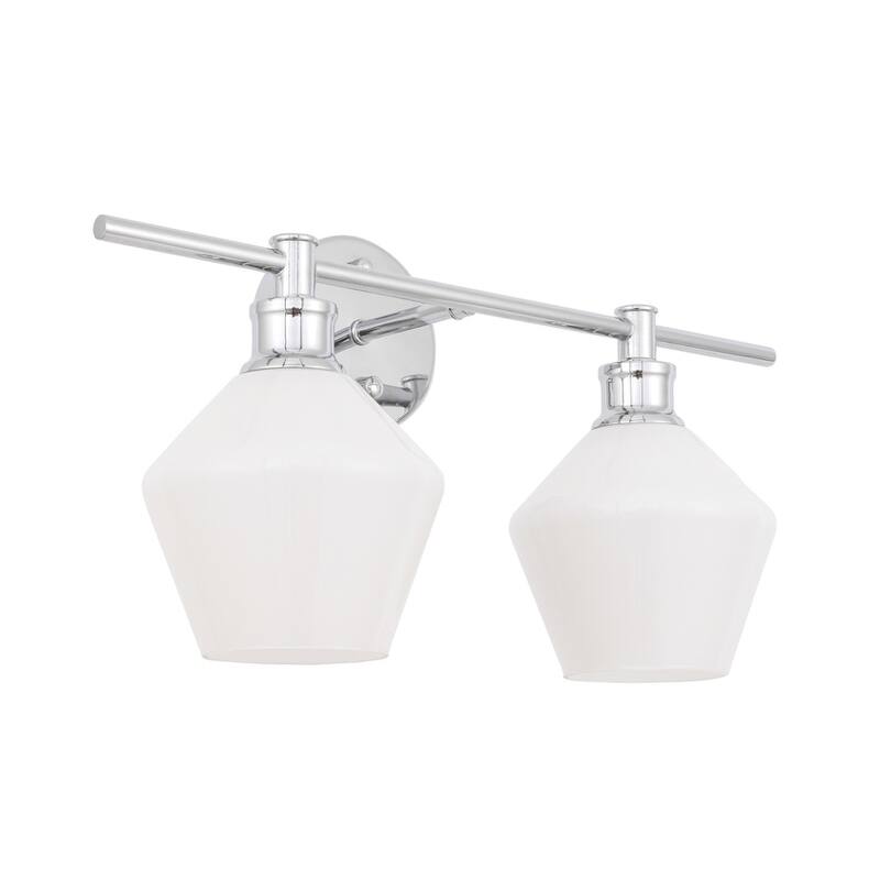 Gerald 2-Light Wall Sconce - 19.1/10.2 - 19.1/10.2