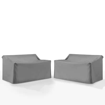Crosley 2Pc Outdoor Loveseat Furniture Cover Set