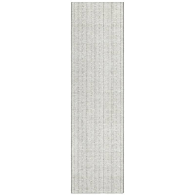 Machine Washable Indoor/ Outdoor Chantille Stripe Twist Rug