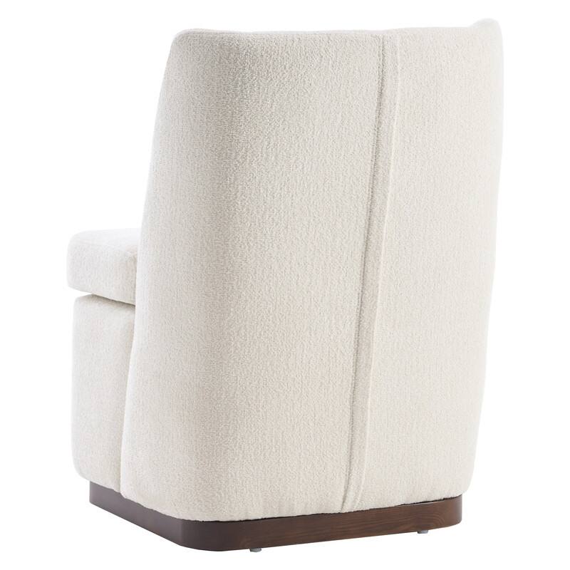 Modern Accent Chair Set of 2, Armless Chairs for Dining Room, Living Room, Bedroom