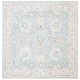 preview thumbnail 14 of 36, SAFAVIEH Handmade Blossom Almyra Modern Floral Wool Rug 6' Square - Grey/Multi - Square