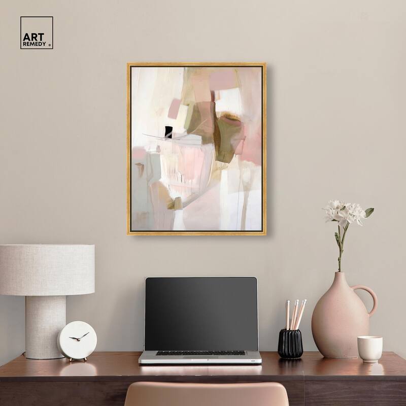 Pigment Flow I Canvas by Art Remedy