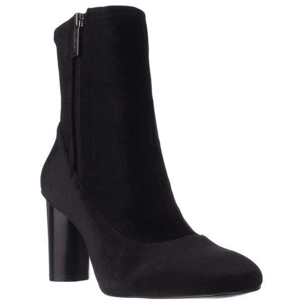 tall black ankle boots