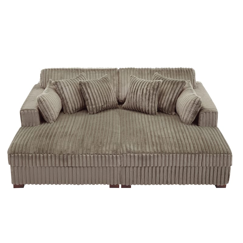 DREAMSIDEA Oversized Modular Sectional Sofa