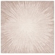 preview thumbnail 15 of 38, SAFAVIEH Handmade Abstract Sippie Modern Wool Rug 6' Square - Ivory/Dark Beige - Square