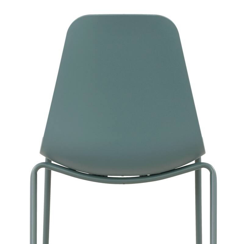 Poly & Bark Isla Stackable Dining Chair (Set of 4)