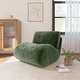 preview thumbnail 24 of 35, UIXE 33" Swivel Upholstered Aceent Chair Comfy Slipper Chair