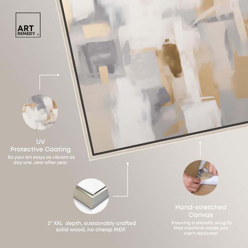 Dissolving Brilliance II Canvas by Art Remedy