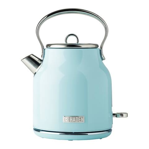 Haden Heritage 1.7 Liter Stainless Steel Electric Tea Kettle