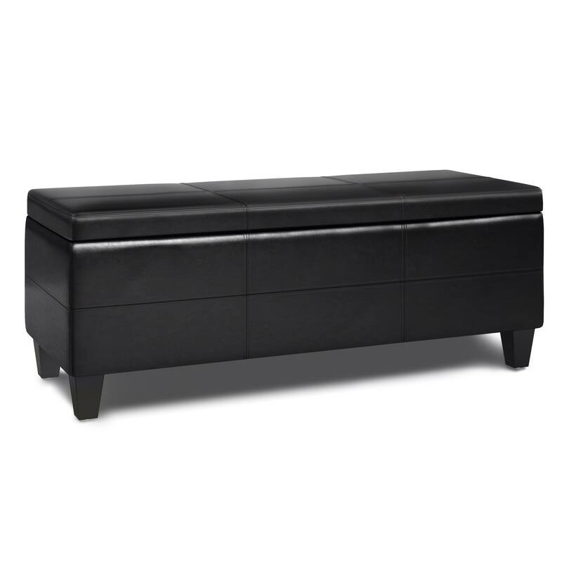 Modern Storage Ottoman Bench for Living Room