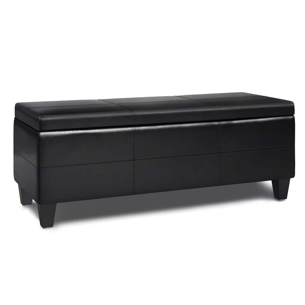 Modern Storage Ottoman Bench for Living Room