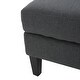 preview thumbnail 32 of 51, Zahra 6-piece Sofa Sectional with Ottoman by Christopher Knight Home