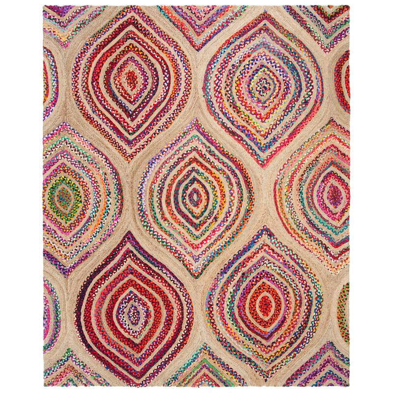 SAFAVIEH Handmade Cape Cod Pirkko Coastal Jute Rug