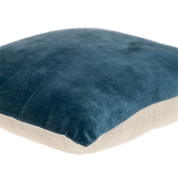 Aqua Teal Two Tone Throw Pillow Aqua Teal Two Tone Throw Pillow