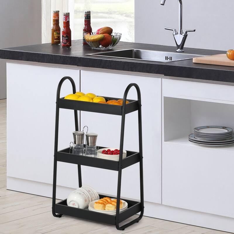 3-layer Iron Mesh Rack