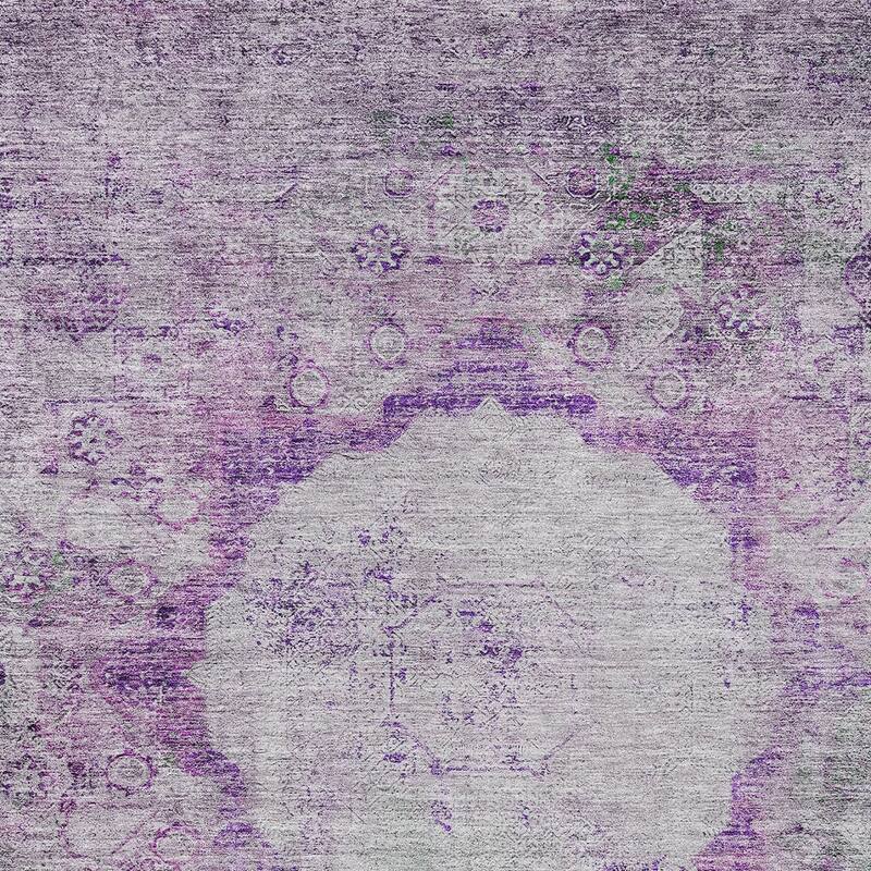 HomeRoots Oriental Traditional Rectangle Outdoor Rug