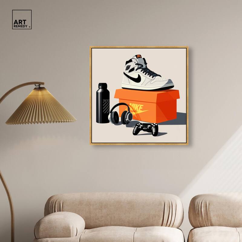 Important Sneaker Accessories Canvas by Art Remedy
